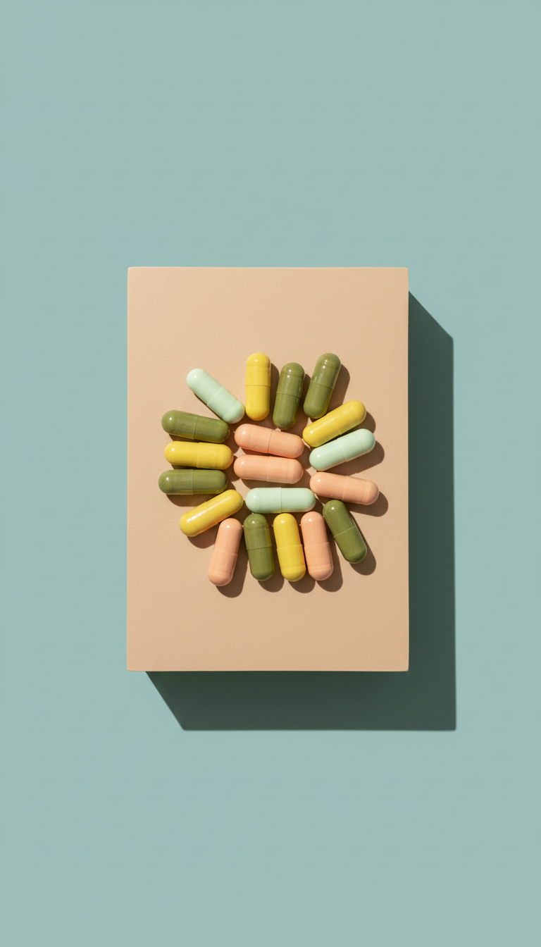 Plant-based multivitamin capsules